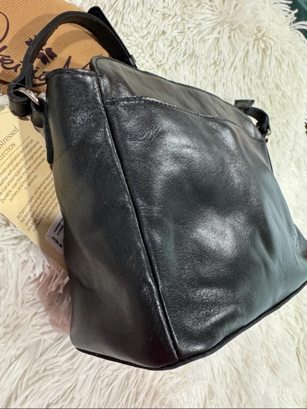 Patricia Nash Ithaca Small Leather Crossbody Bag